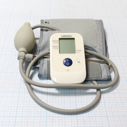 Тонометр Omron S1 полуавтомат Фото товара Тонометр Omron S1 полуавтомат