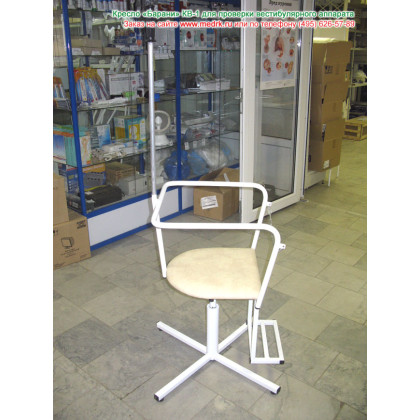 Кресло Барани для проверки вестибулярного аппарата Фото товара Кресло Барани для проверки вестибулярного аппарата