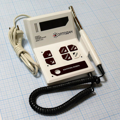 Аппарат лазерный стоматологический АЛСТ-01 ОПТОДАН Фото товара Аппарат лазерный стоматологический АЛСТ-01 ОПТОДАН