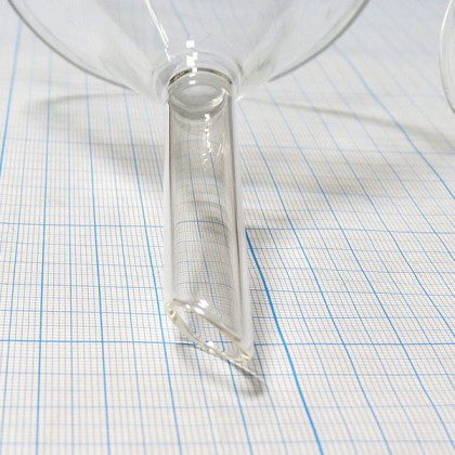 Воронки лабораторные тип В стекло ХС Фото товара Воронки лабораторные тип В стекло ХС