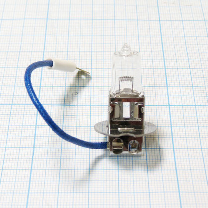 Фото товара Лампа накаливания автомобильная АКГ 24-70-1 (h3) PK22s