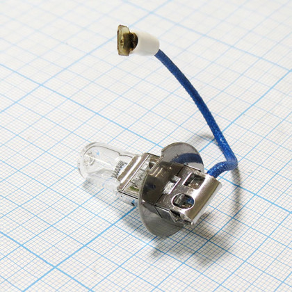 Фото товара Лампа накаливания автомобильная АКГ 24-70-1 (h3) PK22s