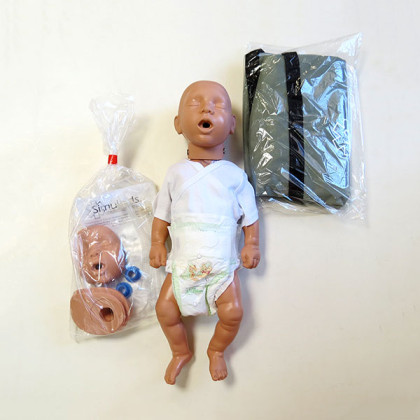 Манекен новорожденного W44541 для обучения реанимации Фото товара Манекен новорожденного W44541 для обучения реанимации