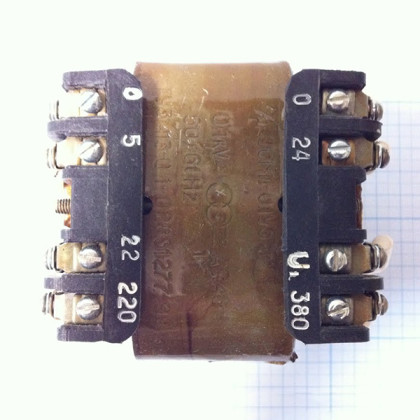 Трансформатор ОСМ1-0,1 для стерилизатора ГК-100-3 Фото товара Трансформатор ОСМ1-0,1 для стерилизатора ГК-100-3