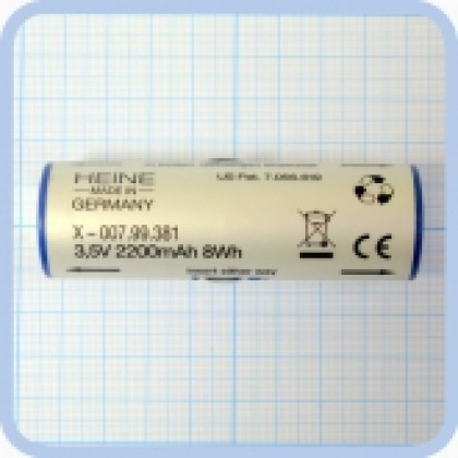 Аккумулятор Li-ion Heine X-007.99.381 Фото товара Аккумулятор Li-ion Heine X-007.99.381