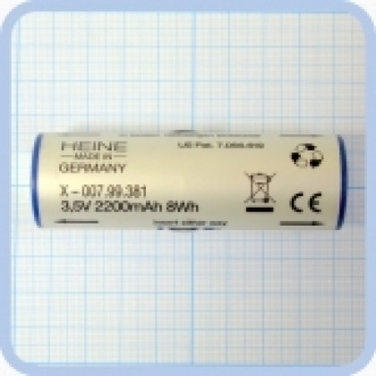 Аккумулятор Li-ion Heine X-007.99.381 Фото товара Аккумулятор Li-ion Heine X-007.99.381