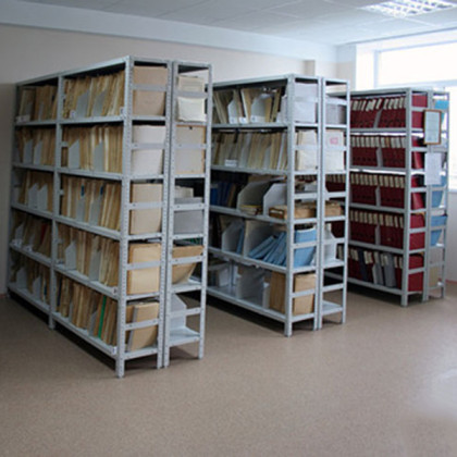 Фото товара Стеллаж металлический архивно-складской