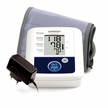 Тонометр Omron M2 Classic с адаптером и универсальной манжетой Фото товара Тонометр Omron M2 Classic с адаптером и универсальной манжетой