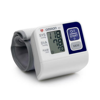 Тонометр автоматический на запястье Omron R2 Фото товара Тонометр автоматический на запястье Omron R2
