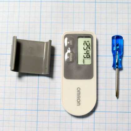 Шагомер Omron HJ-320-E Фото товара Шагомер Omron HJ-320-E