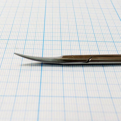 Фото товара Ножницы изогнутые остроконечные 115 мм J-22-212 A