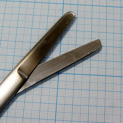 Фото товара Ножницы тупоконечные прямые 165 мм J-22-006 (Surgicon)