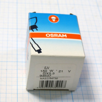 Лампа галогенная Osram 93637 21V 150W Фото товара Лампа галогенная Osram 93637 21V 150W