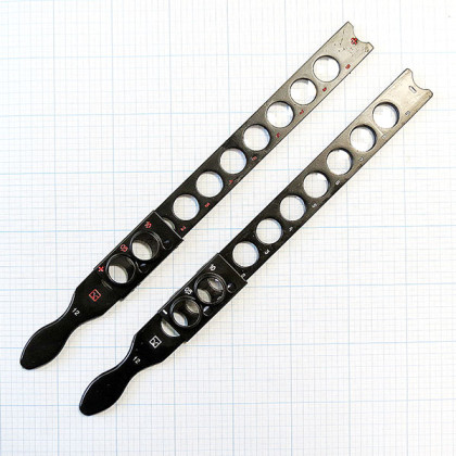 Фото товара Линейка скиаскопическая ЛСК-1 (комплект 2 шт.) 