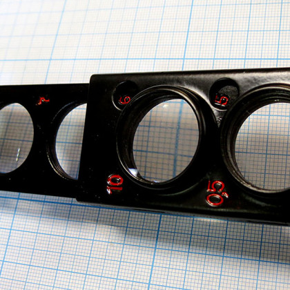 Фото товара Линейка скиаскопическая ЛСК-1 (комплект 2 шт.) 