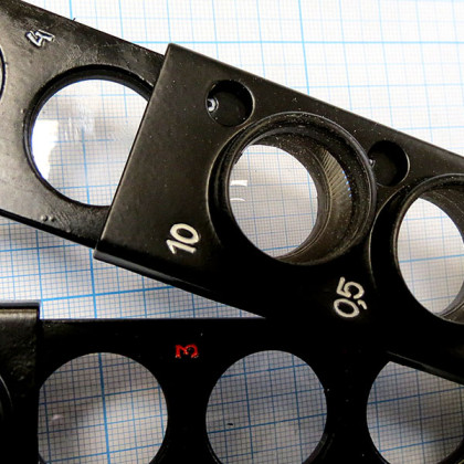 Фото товара Линейка скиаскопическая ЛСК-1 (комплект 2 шт.) 