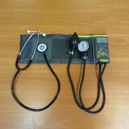 Тонометр LD-71 механический со стетоскопом Фото товара Тонометр LD-71 механический со стетоскопом