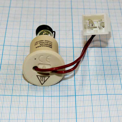 Фото товара Лампа MERILUX 22.8V 40W K8 CODE 485761 Merivaara