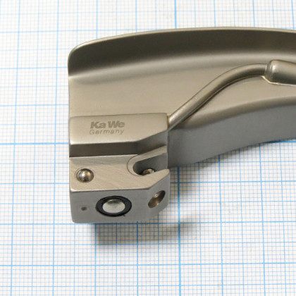 Клинок ларингоскопический KaWe «Макинтош» №2 изогнутый Фото товара Клинок ларингоскопический KaWe «Макинтош» №2 изогнутый