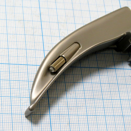 Клинок ларингоскопический KaWe «Макинтош» №1 изогнутый Фото товара Клинок ларингоскопический KaWe «Макинтош» №1 изогнутый