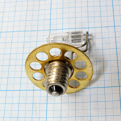 Лампа Inami 12V 50W (4,2A) P44s Фото товара Лампа Inami 12V 50W (4,2A) P44s