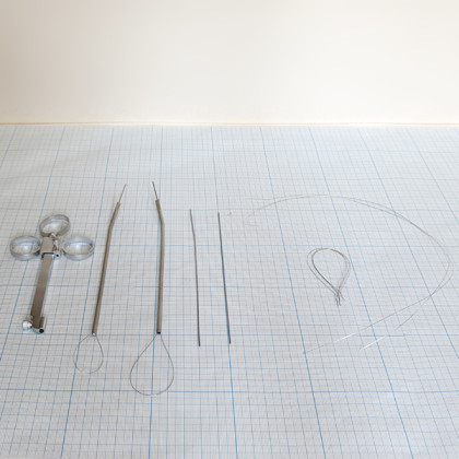 Петля полипная носовая с двумя наконечниками для рвущей и режущей петли Krause-Voss 16-184  Фото товара Петля полипная носовая с двумя наконечниками для рвущей и режущей петли Krause-Voss 16-184