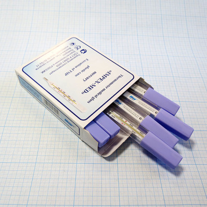 Термометр (градусник) ртутный медицинский Фото товара Термометр (градусник) ртутный медицинский