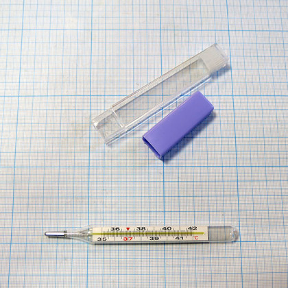 Термометр (градусник) ртутный медицинский Фото товара Термометр (градусник) ртутный медицинский