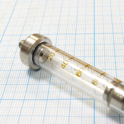 Шприц для внутригортанных вливаний и промывания миндалин Ш-14 2 мл Фото товара Шприц для внутригортанных вливаний и промывания миндалин Ш-14 2 мл