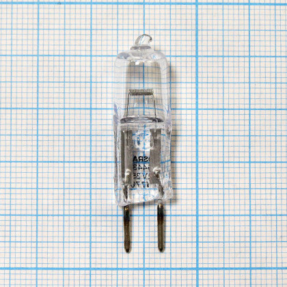 Лампа галогенная (галогеновая) Osram Halostar 64432 12V 35W GY6,35 Фото товара Лампа галогенная (галогеновая) Osram Halostar 64432 12V 35W GY6,35