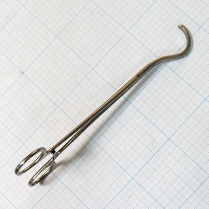 Зажим для почечной ножки З-52 Фото товара Зажим для почечной ножки З-52