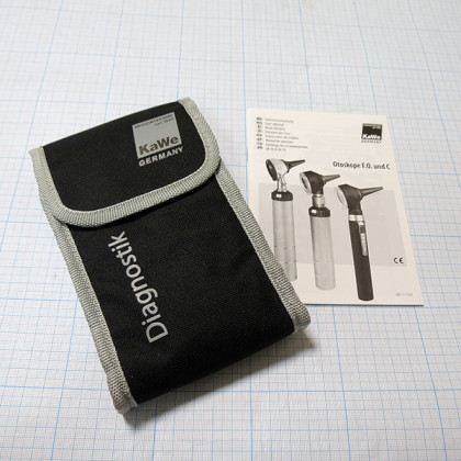 Отоскоп PICCOLIGHT FO 2.5 V 01.13300.232 Kawe Фото товара Отоскоп PICCOLIGHT FO 2.5 V 01.13300.232 Kawe