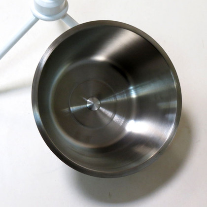 Плевательница на стойке МСП с быстросъемной чашей из нержавеющей стали для сбора жидкости Фото товара Плевательница на стойке МСП с быстросъемной чашей из нержавеющей стали для сбора жидкости