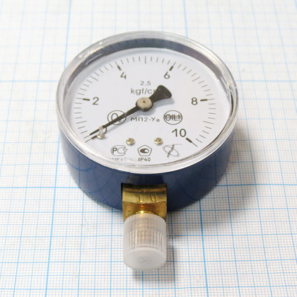 Фото товара Манометр МП2-УФ х10 (У2) кислород