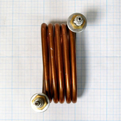 ТЭН 160.06.001 (2,7кВт, медь, вода)  Фото товара ТЭН 160.06.001 (2,7кВт, медь, вода)