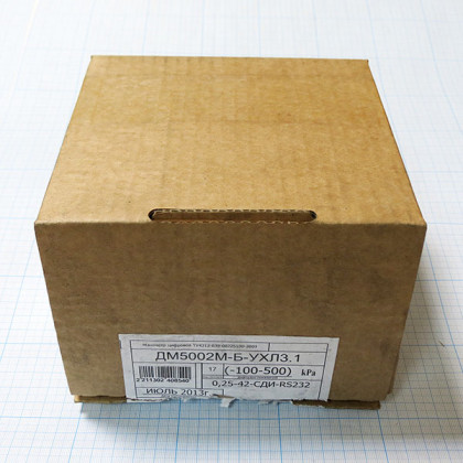 Манометр цифровой ДМ5002М-Б Фото товара Манометр цифровой ДМ5002М-Б