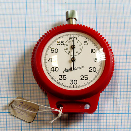 Секундомер Агат-Старт механический в пластмассовом корпусе Фото товара Секундомер Агат-Старт механический в пластмассовом корпусе
