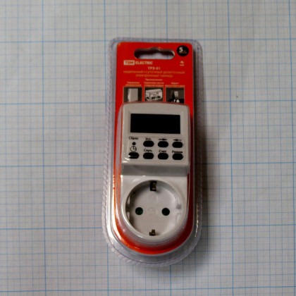 Таймер ТРЭ-01 TDM электронный Фото товара Таймер ТРЭ-01 TDM электронный