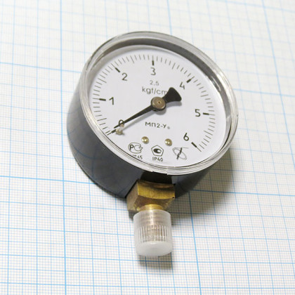 Фото товара Манометр МП2 УФ х 6 кгс/см2