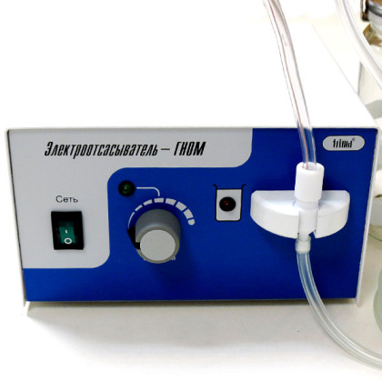 Электроотсасыватель "Гном" со стоматологическими трубками Фото товара Электроотсасыватель "Гном" со стоматологическими трубками