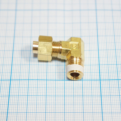 Соединение угловое резьбовое 6R 1/4 KFL06B-02S для ГК-100-3 Фото товара Соединение угловое резьбовое 6R 1/4 KFL06B-02S для ГК-100-3