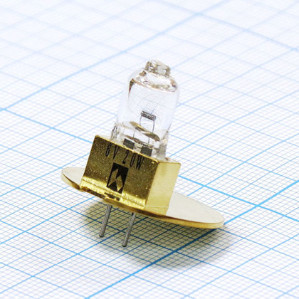 Лампа галогенная (галогеновая) Topcon 6V 20W (TSL02) Фото товара Лампа галогенная (галогеновая) Topcon 6V 20W (TSL02)