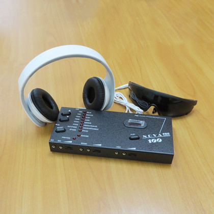 Фото товара Стимулятор портативный (Майнд машина) АВС Nova Pro100 с очками Premium