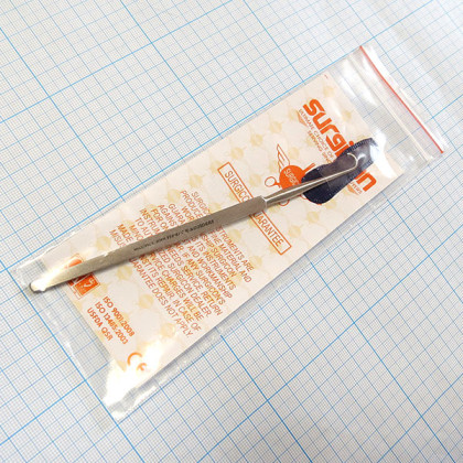 Крючок трахеотомический острый J-19-056 (Surgicon) Фото товара Крючок трахеотомический острый J-19-056 (Surgicon)