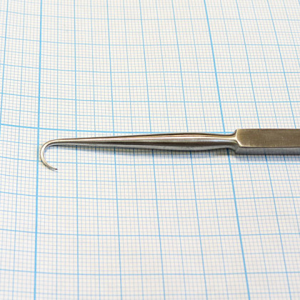 Крючок трахеотомический острый J-19-056 (Surgicon) Фото товара Крючок трахеотомический острый J-19-056 (Surgicon)