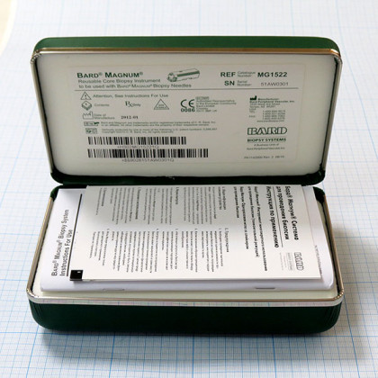 Пистолет биопсийный BARD MAGNUM Фото товара Пистолет биопсийный BARD MAGNUM