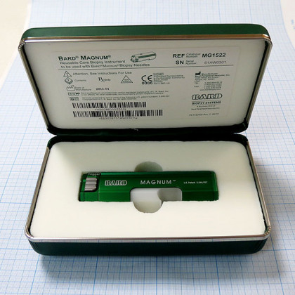 Пистолет биопсийный BARD MAGNUM Фото товара Пистолет биопсийный BARD MAGNUM