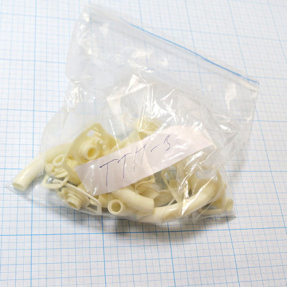 Трубка трахеотомическая пластмассовая №3 Фото товара Трубка трахеотомическая пластмассовая №3