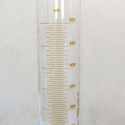 Цилиндр мерный 1-500-2 Фото товара Цилиндр мерный 1-500-2