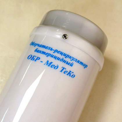 Облучатель-рециркулятор бактерицидный ОБР-30 МедТеКо Фото товара Облучатель-рециркулятор бактерицидный ОБР-30 МедТеКо